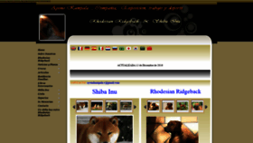 What Rhodesiandogs.com website looked like in 2020 (3 years ago)