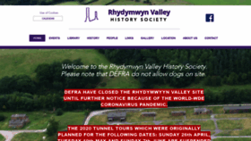 What Rhydymwynvalleyhistory.co.uk website looked like in 2020 (3 years ago)