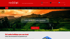 What Reddottours.com website looked like in 2020 (3 years ago)