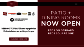 What Redsmidtowntavern.com website looked like in 2020 (3 years ago)