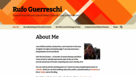 What Rufoguerreschi.com website looked like in 2020 (3 years ago)