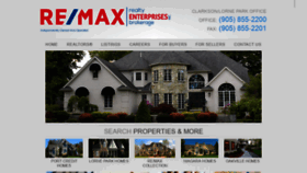 What Remaxrealtymississauga.com website looked like in 2020 (3 years ago)