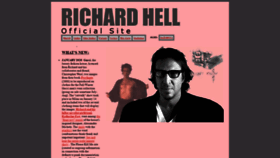What Richardhell.com website looked like in 2020 (3 years ago)