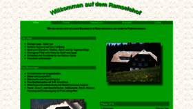 What Ramselehof.de website looked like in 2020 (3 years ago)