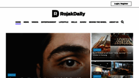 What Rojakdaily.com website looked like in 2020 (3 years ago)