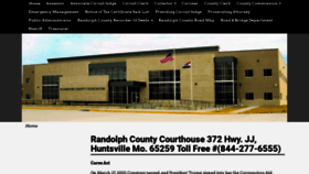 What Randolphcounty-mo.com website looked like in 2020 (3 years ago)
