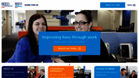 What Reedinpartnershipwork.co.uk website looked like in 2020 (3 years ago)