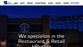 What Retailregroup.com website looked like in 2020 (3 years ago)