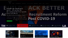 What Recruitmentreform.org website looked like in 2020 (3 years ago)