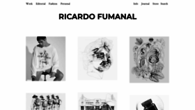 What Ricardofumanal.com website looked like in 2020 (3 years ago)
