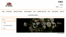 What Richtersflorist.com website looked like in 2020 (3 years ago)