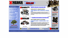 What Redlineweber.com website looked like in 2020 (3 years ago)