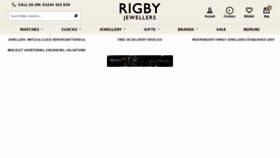 What Rigbyjewellers.co.uk website looked like in 2020 (3 years ago)