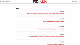 What Revuln.com website looked like in 2020 (3 years ago)