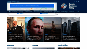 What Russiabusinesstoday.com website looked like in 2020 (3 years ago)