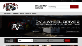 What Rv4x4.com website looked like in 2020 (3 years ago)