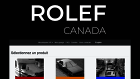 What Rolef.ca website looked like in 2020 (3 years ago)