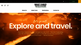 What Rightchoicesafaris.com website looked like in 2020 (3 years ago)