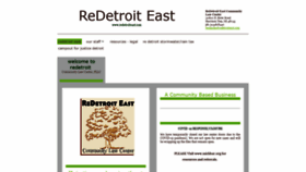 What Redetroiteast.com website looked like in 2020 (3 years ago)