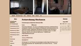 What Ruhrgebietferienwohnung.de website looked like in 2020 (3 years ago)