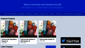 What Readchainsawman.com website looked like in 2020 (3 years ago)