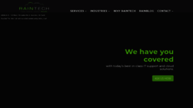 What Rain.tech website looked like in 2020 (3 years ago)