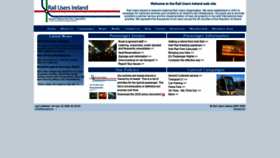 What Railusers.ie website looked like in 2020 (3 years ago)