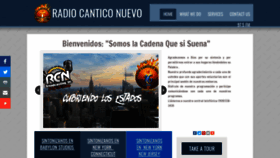 What Radiocanticonuevo.com website looked like in 2020 (3 years ago)