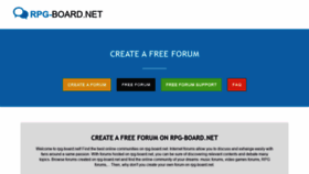 What Rpg-board.net website looked like in 2020 (3 years ago)