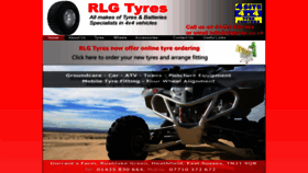 What Rlgtyres.co.uk website looked like in 2020 (3 years ago)