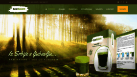 What Rawnature.net website looked like in 2020 (4 years ago)