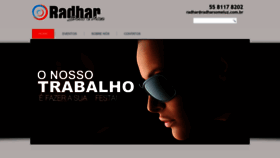 What Radharsomeluz.com.br website looked like in 2020 (3 years ago)