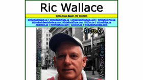 What Ricwallace.ca website looked like in 2020 (3 years ago)