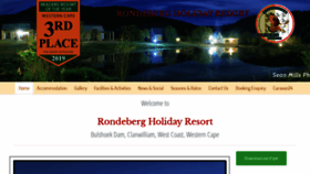 What Rondeberg.com website looked like in 2020 (3 years ago)