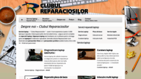 What Reparaciosii.ro website looked like in 2020 (3 years ago)