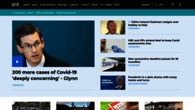 What Rasset.ie website looked like in 2020 (5 years ago)