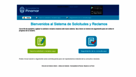 What Reclamos.pinamar.gob.ar website looked like in 2020 (3 years ago)