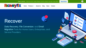 What Recoveryfix.com website looked like in 2020 (3 years ago)
