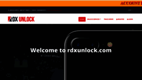 What Rdxunlock.com website looked like in 2020 (3 years ago)