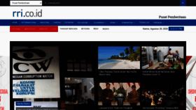 What Rri.co.id website looked like in 2020 (4 years ago)