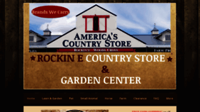 What Rockinecountrystores.com website looked like in 2020 (3 years ago)