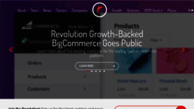 What Revolution.com website looked like in 2020 (3 years ago)
