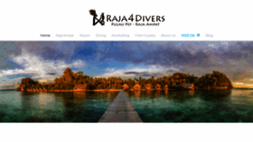 What Raja4divers.com website looked like in 2020 (3 years ago)