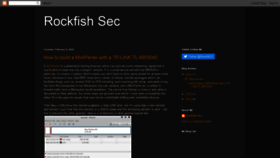 What Rockfishsec.com website looked like in 2020 (3 years ago)
