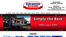 What Rmrv.com website looked like in 2020 (3 years ago)