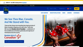 What Rbc.com website looked like in 2020 (3 years ago)