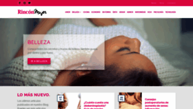 What Rinconmujer.com website looked like in 2020 (3 years ago)
