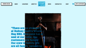 What Rodneyscottsbbq.com website looked like in 2020 (3 years ago)