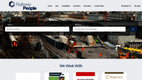 What Railwaypeople.com website looked like in 2020 (3 years ago)