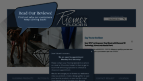 What Riemerfloors.com website looked like in 2020 (3 years ago)